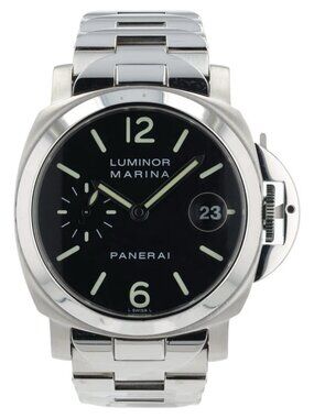 Panerai Luminor Marina Black Dial Stainless Steel 40mm Automatic Men’s